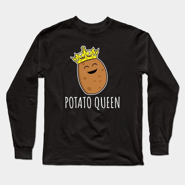 Potato Queen Long Sleeve T-Shirt by LunaMay